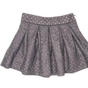 Monnalisa - Girls Wool Perforated Skirt - Size 8 Years, 128 cm - NWT